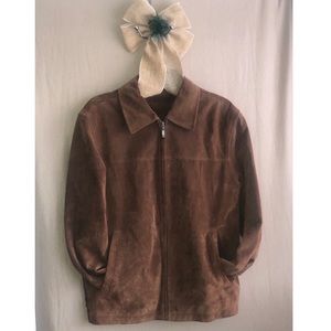 Vintage Unisex RoundTree & Yorke Suede Jacket